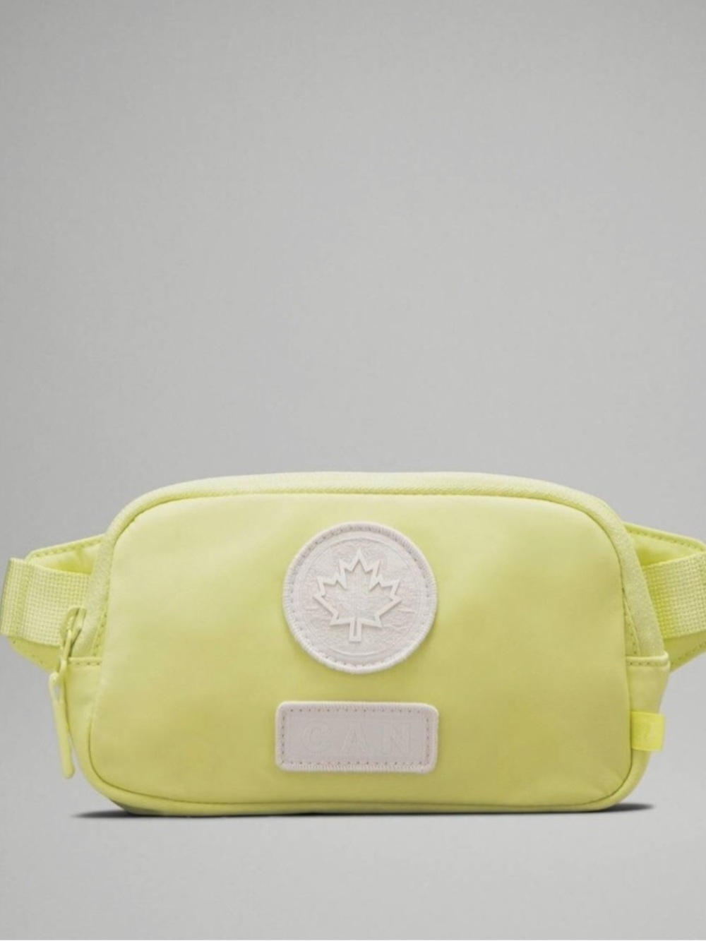 Lululemon Belt Bag in Light Yellow